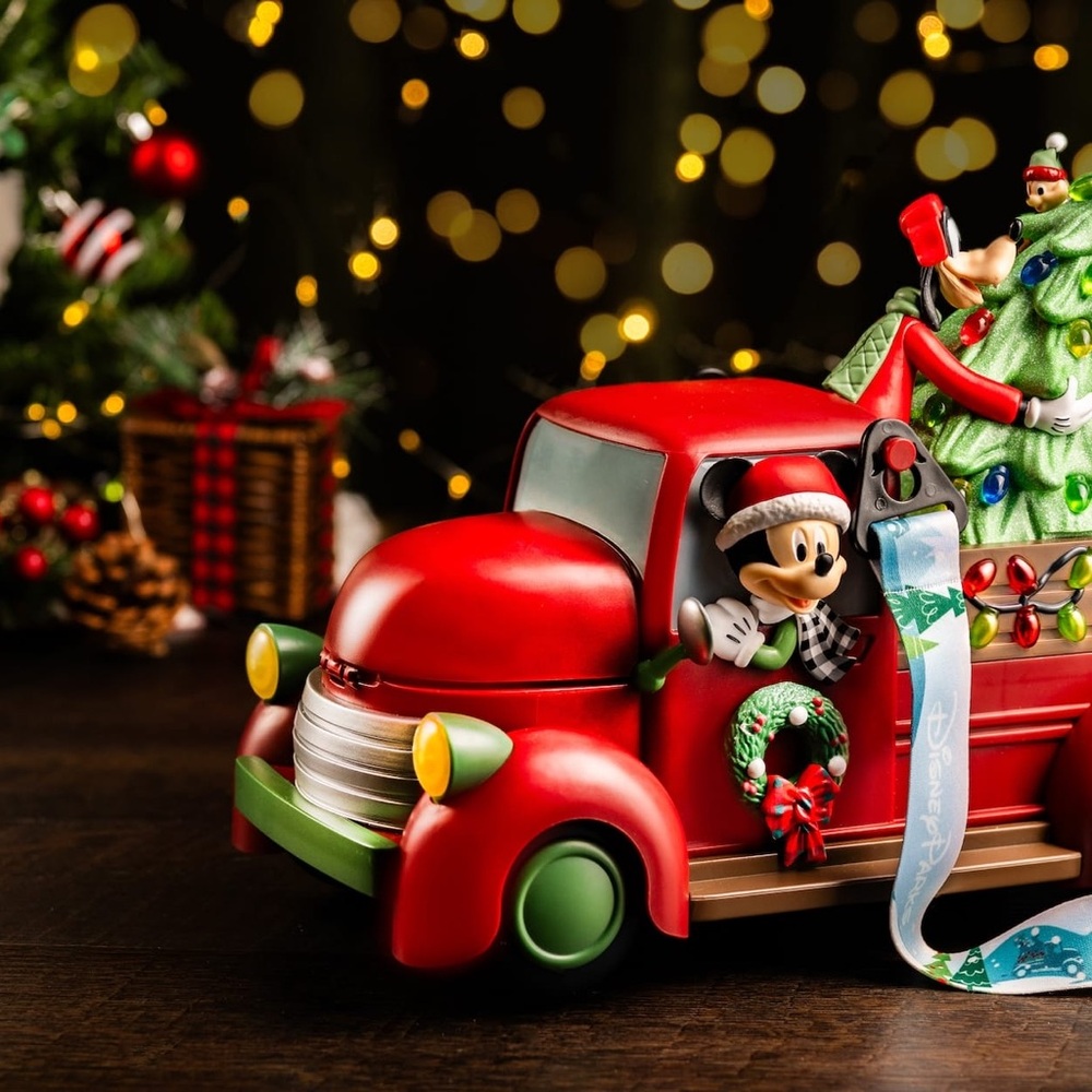 Disney Christmas Party Popcorn Bucket